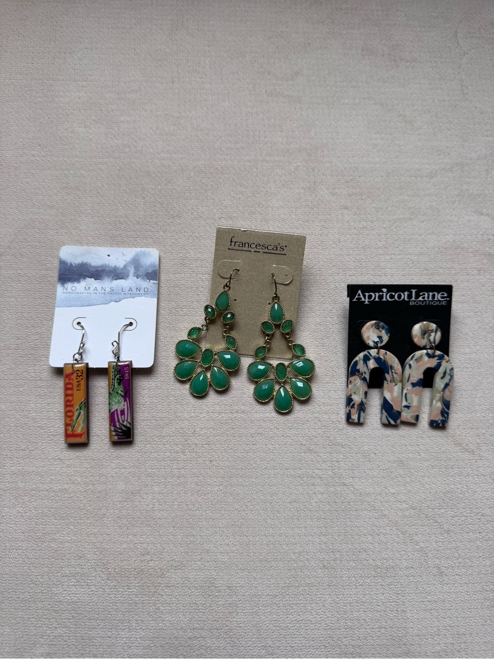 Summer Statement Earring Trio